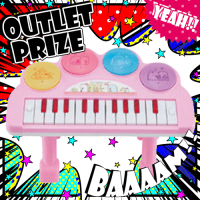 すみっコぐらし ドラムボタン付き ピアノおもちゃ