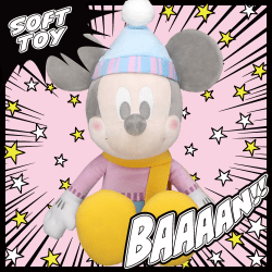ミッキー＆ミニー 【FDM】DisneyFANコラボレーション BIGぬいぐるみ【A.ミッキーマウス】
