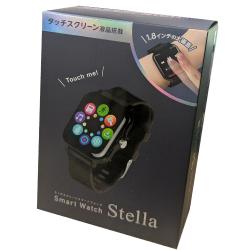 【リッチブラック】タッチスクリーン スマートウォッチ