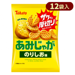 【12袋】東ハト あみじゃが 【のりしお味】