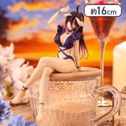 オーバーロード ぬーどるストッパーフィギュアーアルベド・水着 ダークパープルver.ー