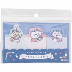 サンスター文具 ちいかわ 付箋 ダイカット いちごケープ[R]