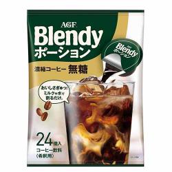 【24個入】AGFブレンディ ポーション 濃縮コーヒー 無糖