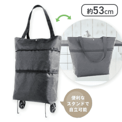 折りたためるキャリーバッグ