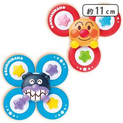 アンパンマン 夢中で集中力アップ! どこでもぺたクル 育脳スピナーセット[R]