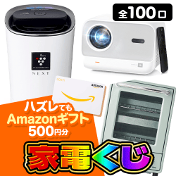 ラクロ限定家電くじ【全100口】