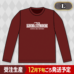【7周年ロゴ】7周年記念ロングTシャツ【バーガンディー/L】