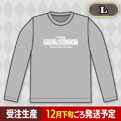 【7周年ロゴ】7周年記念ロングTシャツ【グレー/L】