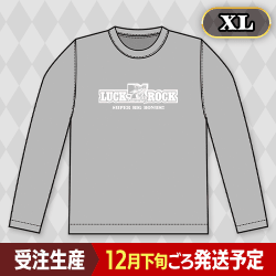 【7周年ロゴ】7周年記念ロングTシャツ【グレー/XL】