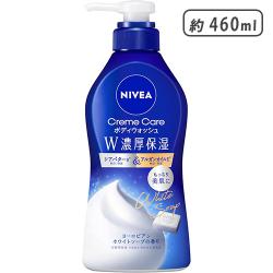 ニベア クリームケア ボディウォッシュ Ｗ濃厚保湿 ヨーロピアンホワイトソープの香り ポンプ 460ml[R]