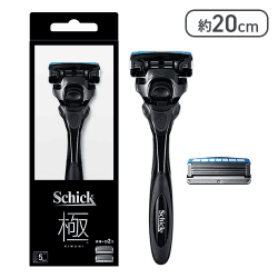 Schick(シック) 極 KIWAMI ホルダー(刃付き+替刃1コ) ブラック[R]