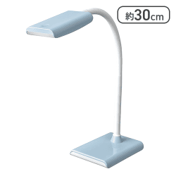 オーム電機 LEDデスクランプ ブルー[R]