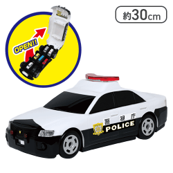 ポケットトミカ　ビッグシリーズ　おかたづけパトカー