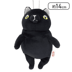 シナダグローバル もちシリーズ もちねこ クロ (mini)[R]