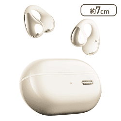 SOUNDPEATS CC イヤーカフ イヤホン（ベージュ）【取り寄せ入荷次第発送】