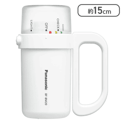 パナソニック LED懐中電灯 残量チェック機能付き 電池がどれでもライト [R]