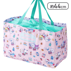 【ピンク】ちいかわ×サンリオキャラクターズレジかごバッグ