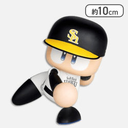 【福岡ソフトバンクホークス】パワフルプロ野球　パワプロくん プライズアクションフィギュア パシフィック・リーグ