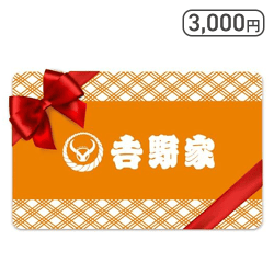 吉野家デジタルギフト3000円【取り寄せ入荷後次第発送】