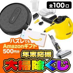 年末応援大掃除くじ【全100口】