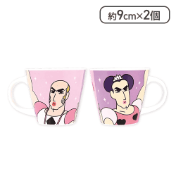 TS FACTORY マグカップ クレヨンしんちゃん ペアマグカップ マカオとジョマ [R]