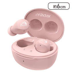 JVCケンウッド Victor HA-A6T-B ワイヤレスイヤホン Bluetooth（ブラック）【取り寄せ入荷後次第発送】