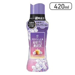 レノア アロマジュエル WHITE MUSK 香り付けビーズ ホワイトムスクの香り 本体 420mL[R]