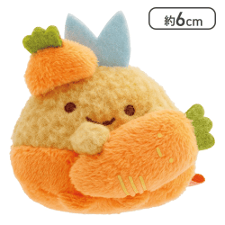 サンエックス すみっコぐらし 『2026年は午年!新年』てのりぬいぐるみ あじふらいのしっぽ[R]