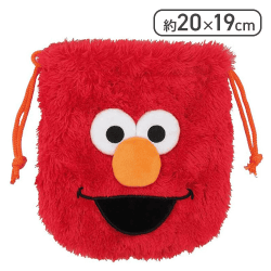 ぬいぐるみ巾着 エルモ[R]