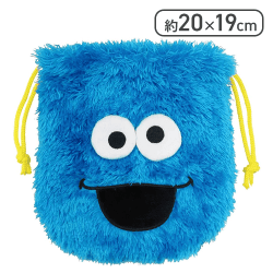 ぬいぐるみ巾着 クッキーモンスター[R]