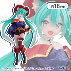 初音ミク Wonderland フィギュア 長靴を履いた猫