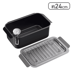 和平フレイズ アミ 温度計付 小さい 揚げ鍋 IH対応 [R]