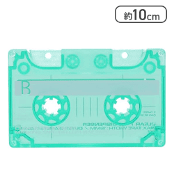 テープカッター マスキングテープ カセットテープ型 クリアミント [R]