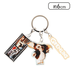 グレムリン ギズモ 3チャームキーホルダー シルバー[R]