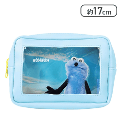 パペットスンスン スクエアレイヤーポーチ スカイ[R]