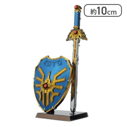 メタリックナノパズル ドラゴンクエスト ロトの剣&ロトの盾[R]