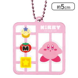 星のカービィ カービィ プラスチックモデル風キーホルダー くいしんぼう[R]