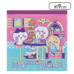 ちいかわ グッズ メモパッド スクエア ランチ[R]