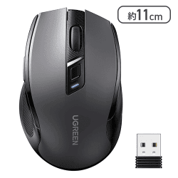 UGREEN ワイヤレスマウス Bluetooth&2.4GHz[R]