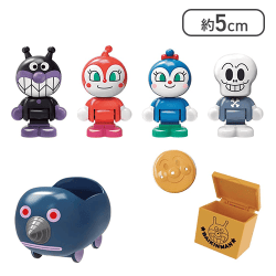 アンパンマン はじめてハウスドールセット ばいきんまんとなかまたち[R]