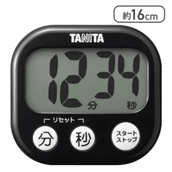 タニタスタンド付き でか見えタイマー ブラック[R]
