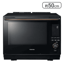 TOSHIBA(東芝) スチームオーブンレンジ 石窯ドーム ER-D5000A(K)ブラック【取り寄せ入荷後直接発送】