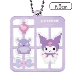 サンリオ クロミ バク プラスチックモデル風キーホルダー[R]