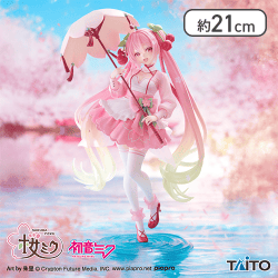 桜ミク　AMP＋ フィギュア〜桜ドレスver.〜