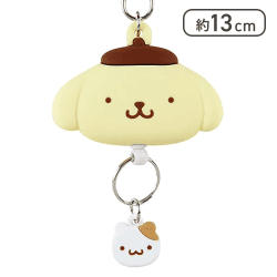 サンリオ(SANRIO) フェイス形リールキーホルダー ポムポムプリン[R]