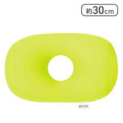 MOGU(モグ) ポータブル・ホールピロー（ライトグリーン）[R]