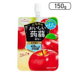 たらみ おいしい蒟蒻ゼリー りんご味 150g