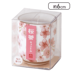 カメヤマ 桜茶キャンドル(小) [R]