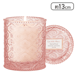 LA JOLIE MUSE アロマキャンドル ジャーキャンドル サンダルウッド・ローズ 170g[R]