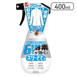ウエ・ルコ 6タイプの酵素が効くエリ・そで洗剤 400ml[R]